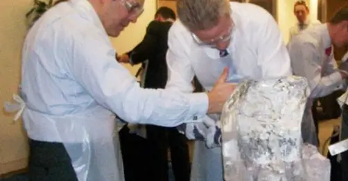 ice sculpting